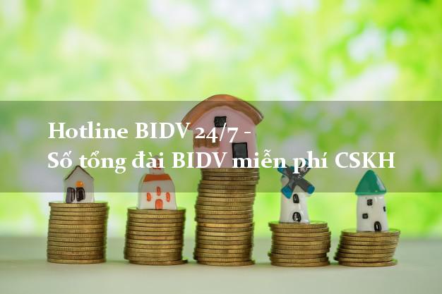 Hotline BIDV 24/7 - Số tổng đài BIDV miễn phí CSKH Hotline BIDV 24/7 - Số tổng đài BIDV miễn phí CSKH